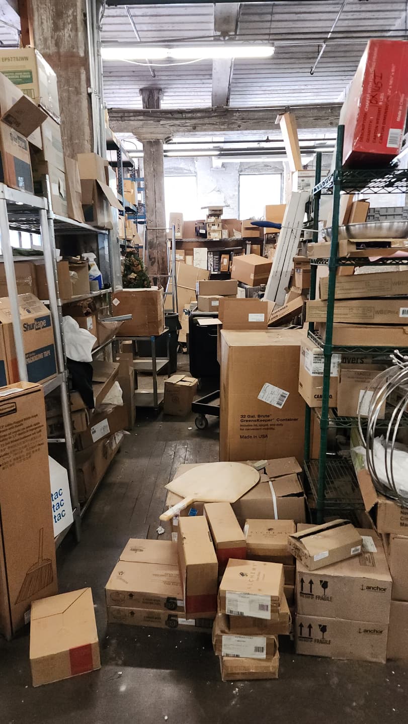 Warehouse Before